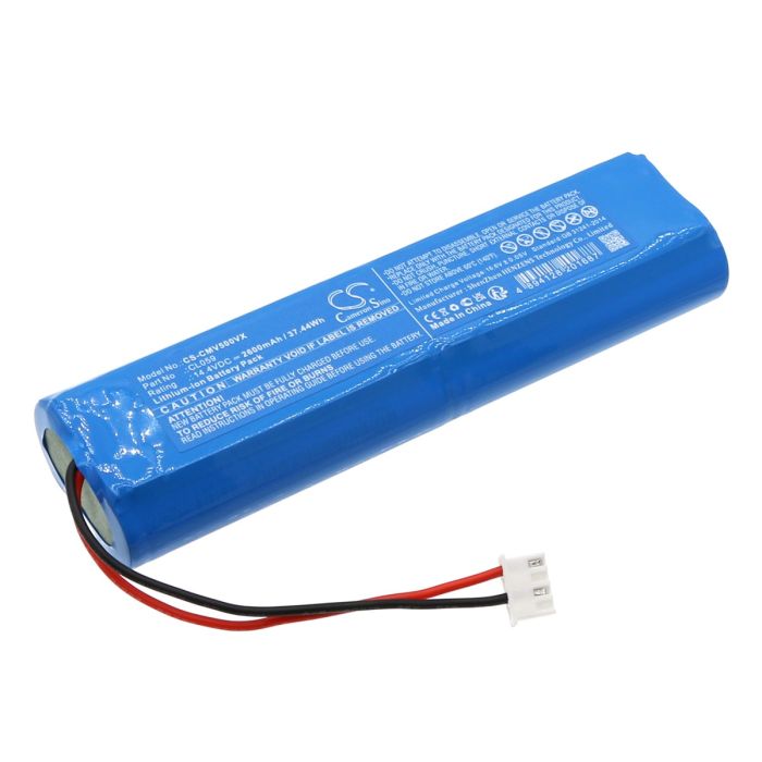 CleanMate pölynimurin tai robotti-imurin RV500 yhteensopiva akku 2600mAh