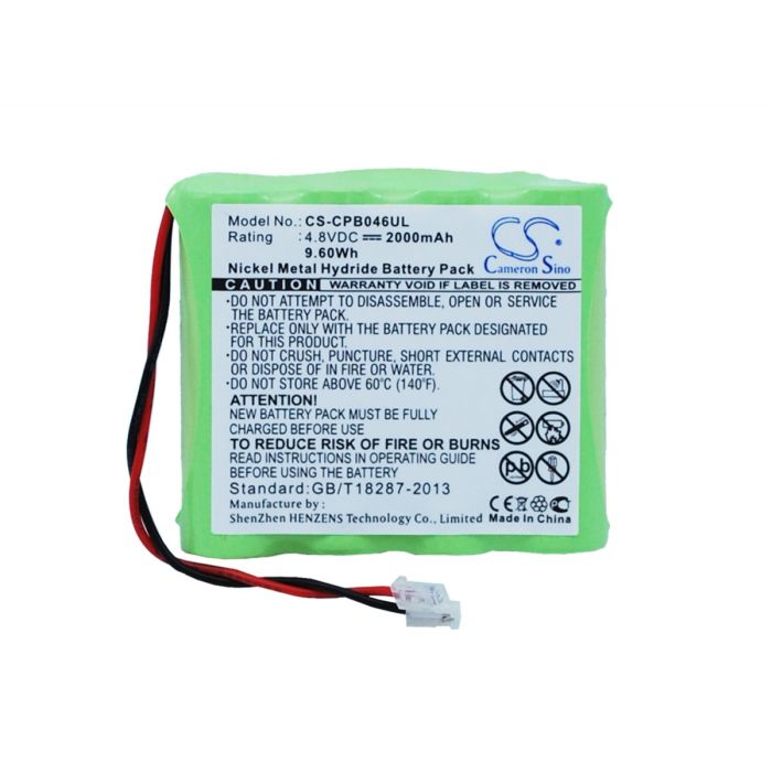 Universel langattoman puhelimen AA x 4 yhteensopiva akku 2000mAh