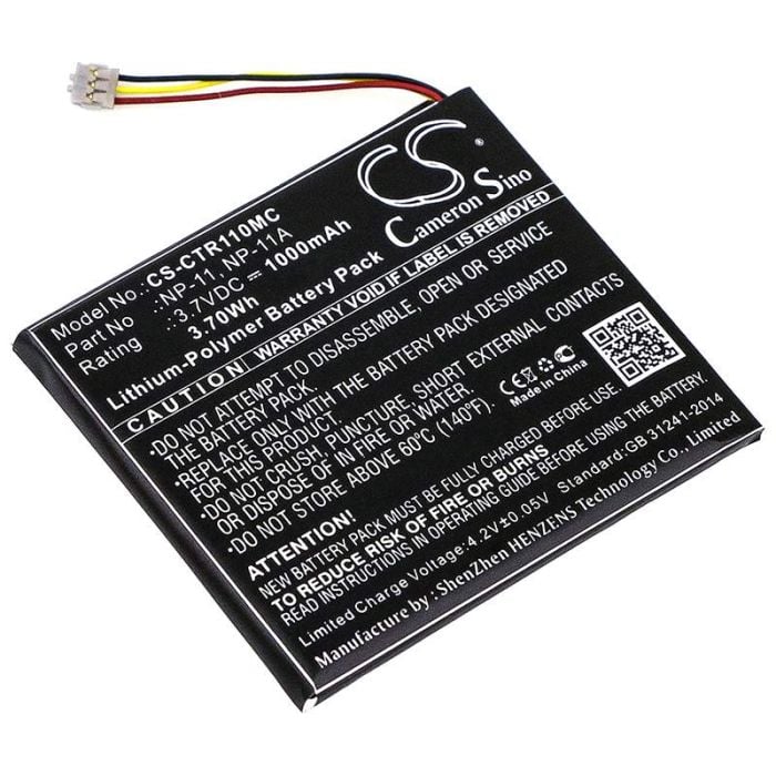 Casio TR Mini akku 1000mAh