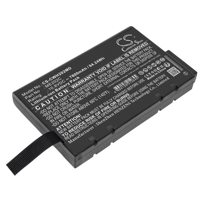 ChenWei lääketieteellisen laitteen CWH-2020 yhteensopiva akku 7800mAh