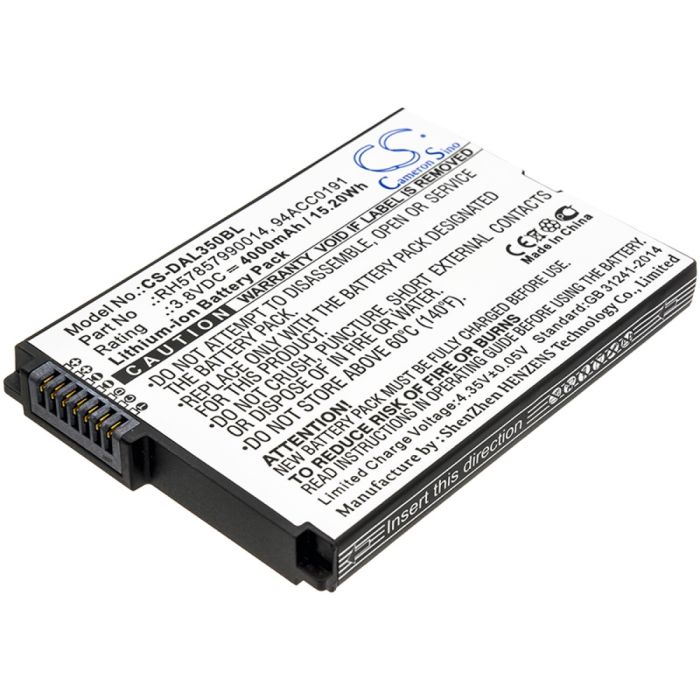 Datalogic viivakoodinlukijan BTDL35 / Memor 10 yhteensopiva akku 4000mAh