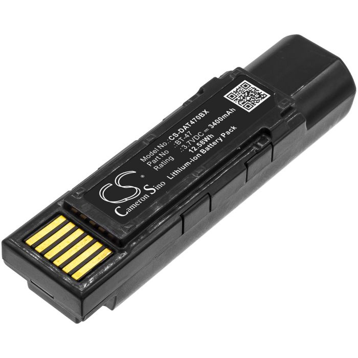 Datalogic viivakoodinlukijan GBT4500 / GM4500 yhteensopiva akku 3400mAh