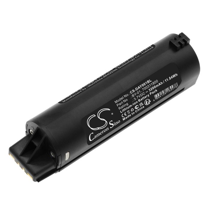 Datalogic viivakoodinlukijan BY-01 yhteensopiva akku 3200mAh