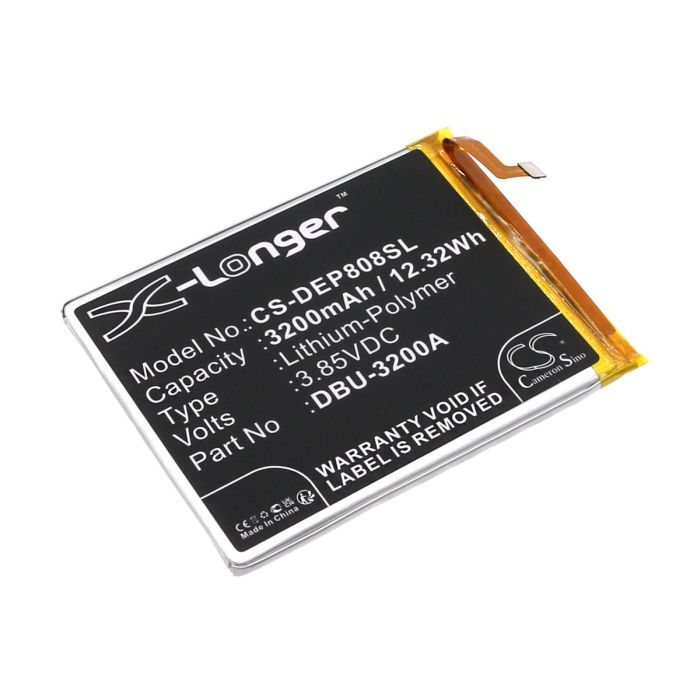 Doro puhelimen 8080 / 8050 yhteensopiva akku 3200mAh