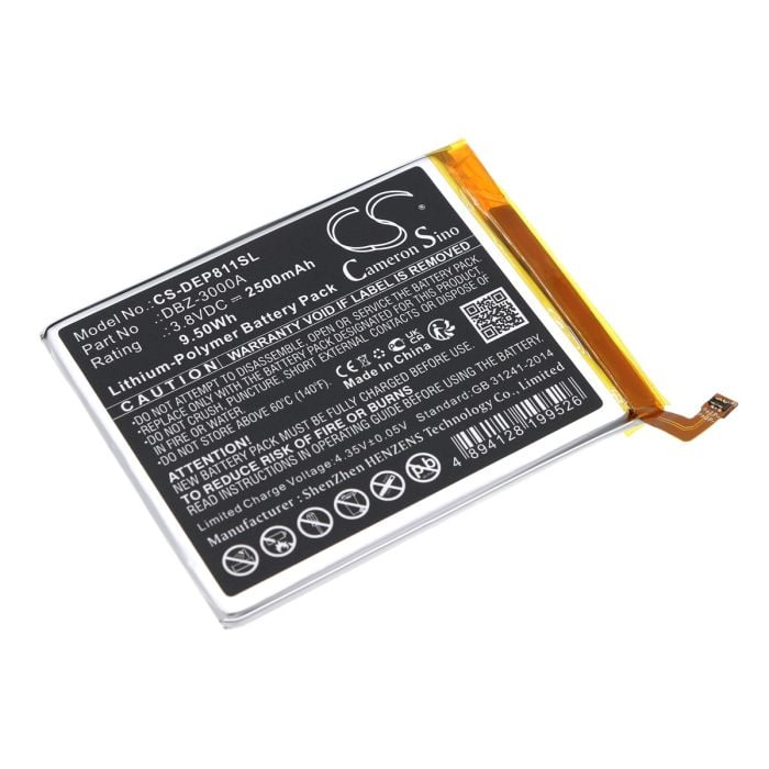 Doro puhelimen 8100 / 8100 Plus yhteensopiva akku 2500mAh