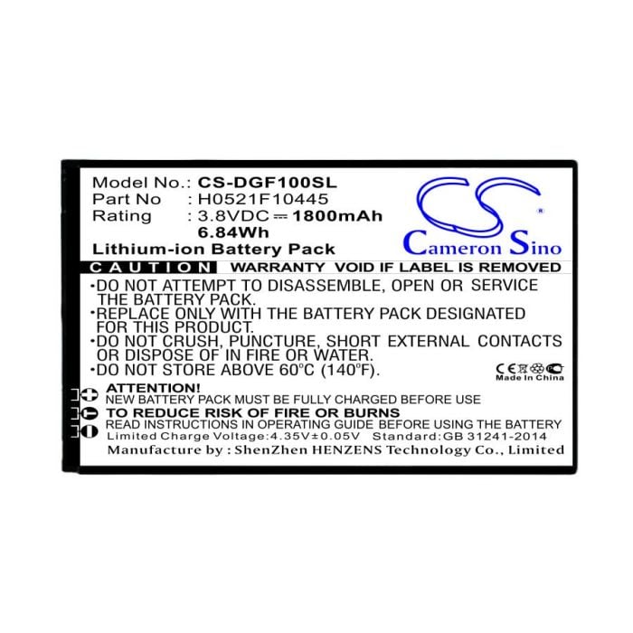 Doogee F1 akku 1800mAh