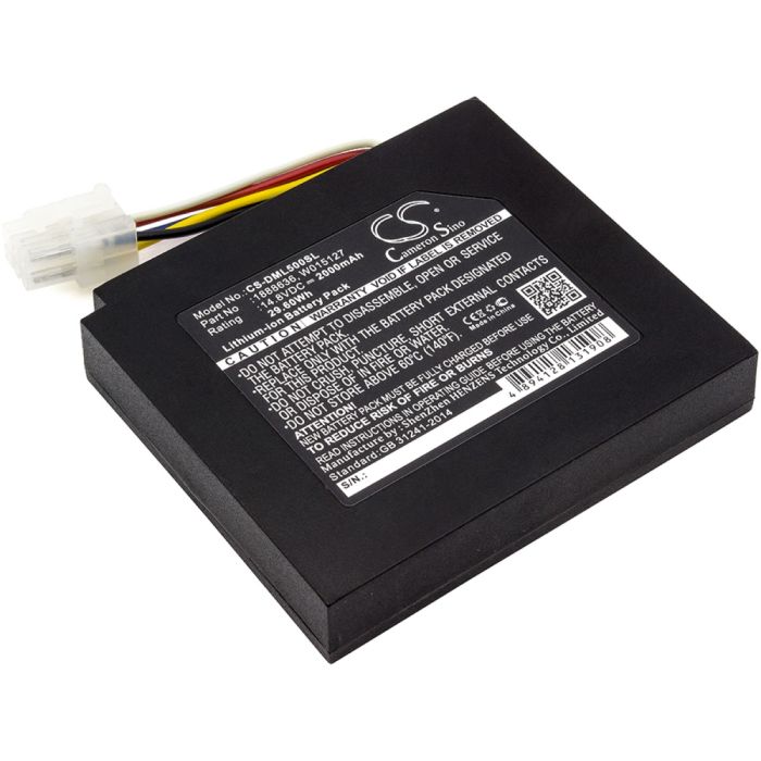 DYMO kannettavien tulostimen LabelManager 500TS / LabelManager PnP Wireless yhteensopiva akku 2000mAh DYMO kannettavien tulostimen LabelManager 500TS / LabelManager PnP Wireless yhteensopiva akku 2000mAh