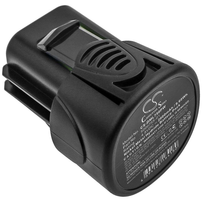 DREMEL työkalun 750-02 / MiniMite 750-02 yhteensopiva akku 2000mAh
