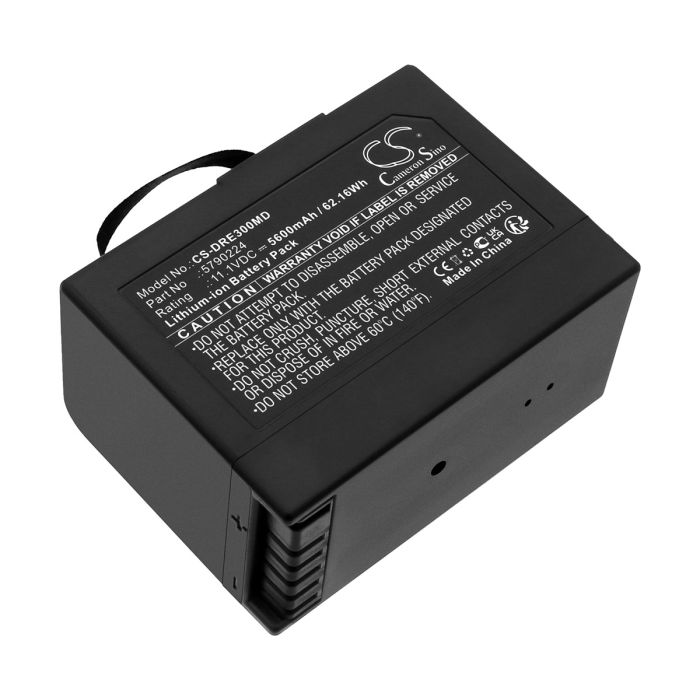 Drager lääketieteellisen laitteen Oxylog VE300 yhteensopiva akku 5600mAh