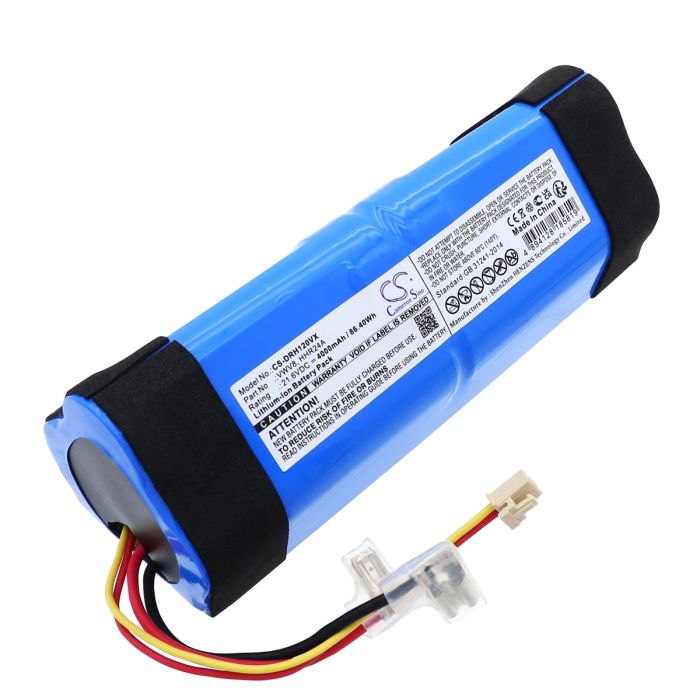 Dreame pölynimurin tai robotti-imurin H10 / H11 yhteensopiva akku 4000mAh