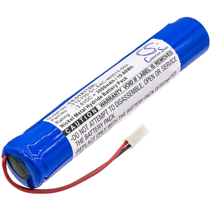 Inficon tutkimuslaitteen D-TEK Select Refrigerant Leak / PLS LED Stobe yhteensopiva akku 3000mAh