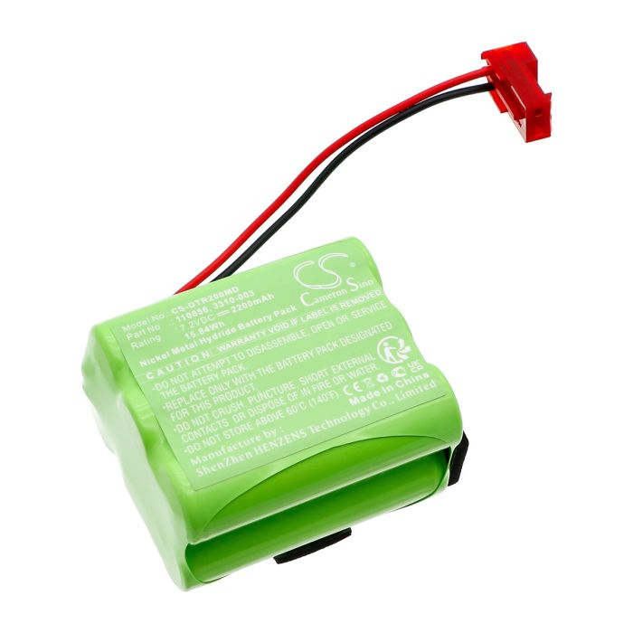 Bio-med lääketieteellisen laitteen Oxitest 2000 / Oxitest 7 Plus yhteensopiva akku 2200mAh