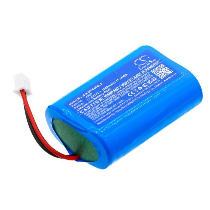 DOTLUX hätävalaistus FLASHwall / FLASHground yhteensopiva akku 1500mAh