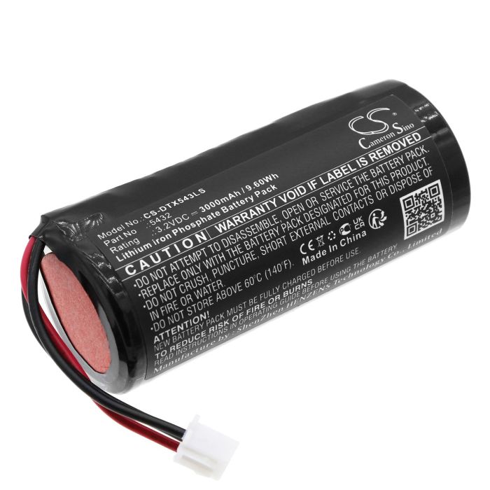 DOTLUX hätävalaistus LIGHTBARexit yhteensopiva akku 3000mAh