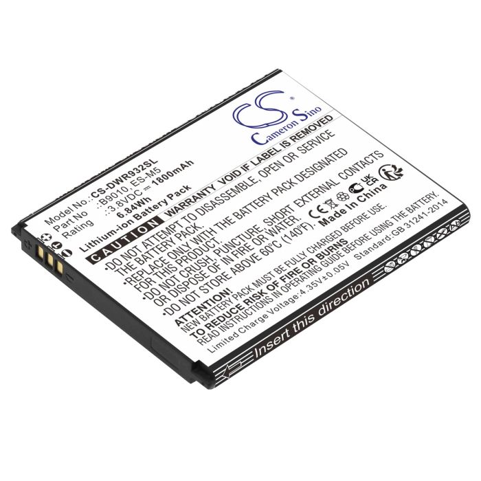 D-Link puhelimen DWR-932 / DWR-932M yhteensopiva akku 1800mAh