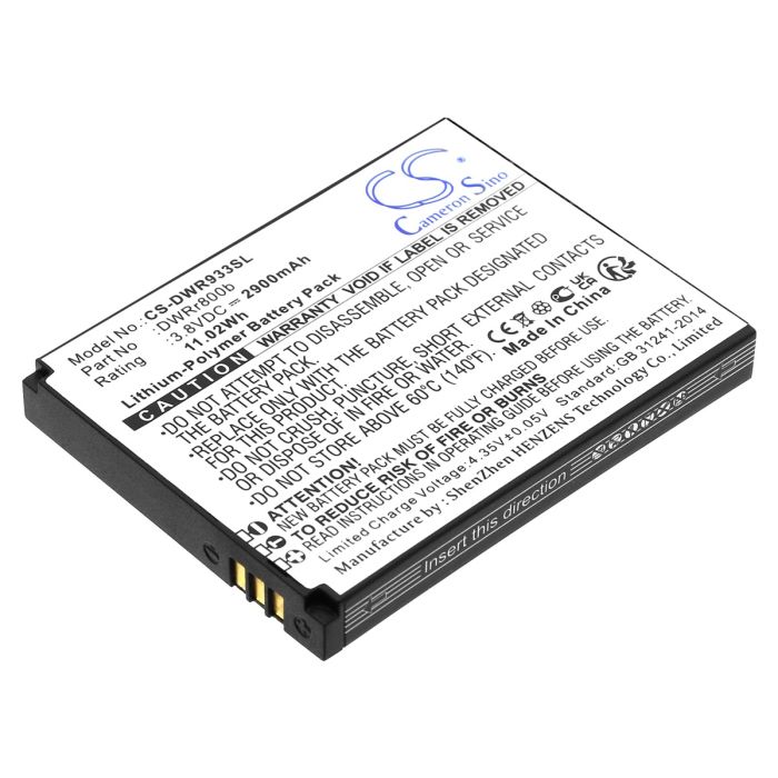 D-Link hotspotin DWR-933 B1 yhteensopiva akku 2900mAh