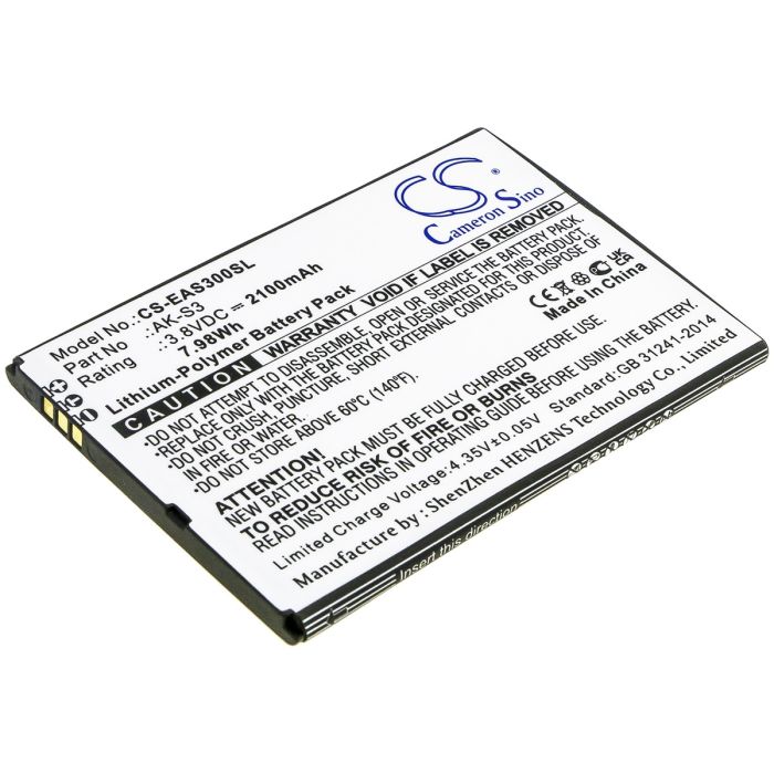 Emporia älypuhelinten Smart 3 yhteensopiva akku 2100mAh