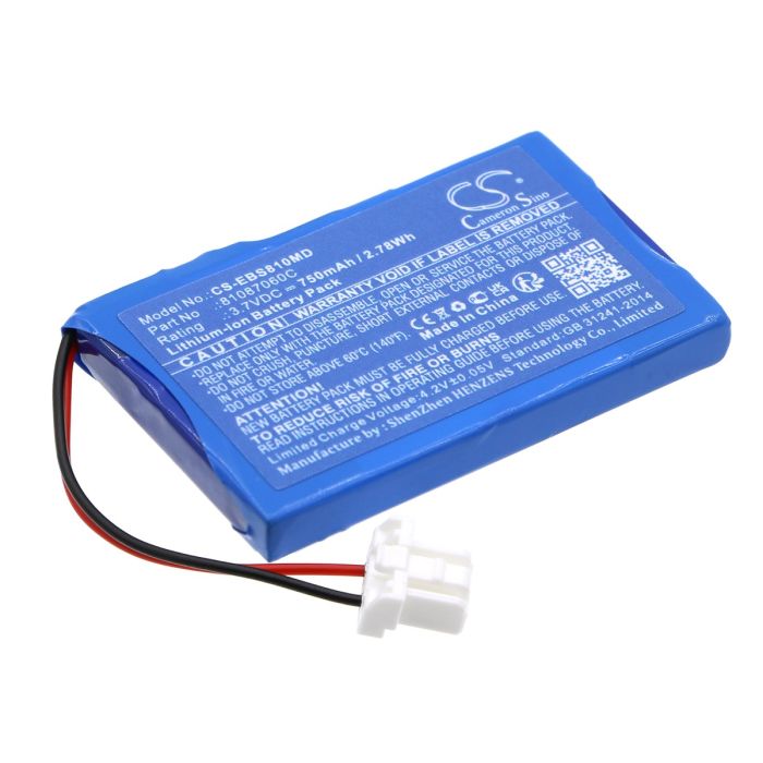 Exogen lääketieteellisen laitteen Bone Stimulator yhteensopiva akku 750mAh