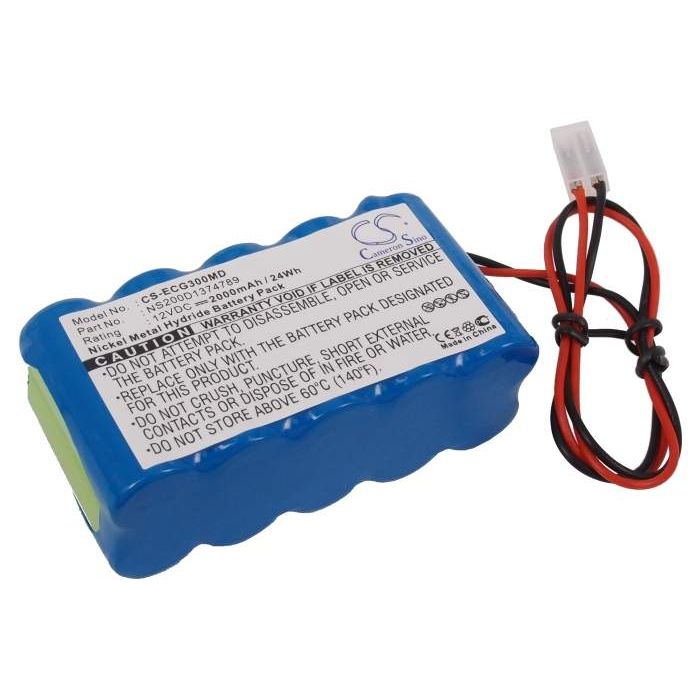Biocare ECG-100, ECG-101, ECG-101G akku 2000mAh