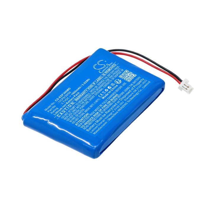 EDAN lääkintälaitteen FTS-3 Fetal Telemetry yhteensopiva akku 1600mAh