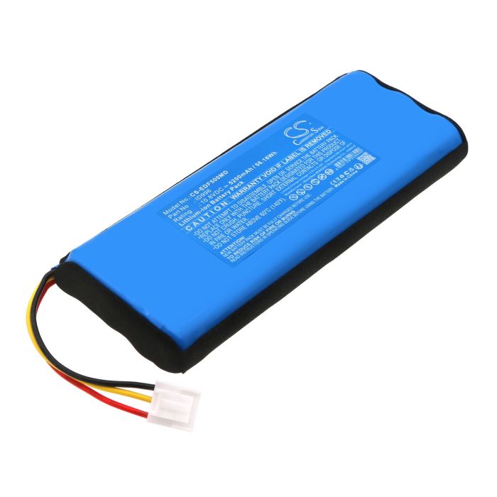 EDAN lääketieteellisen laitteen X12 / F15 yhteensopiva akku 5200mAh