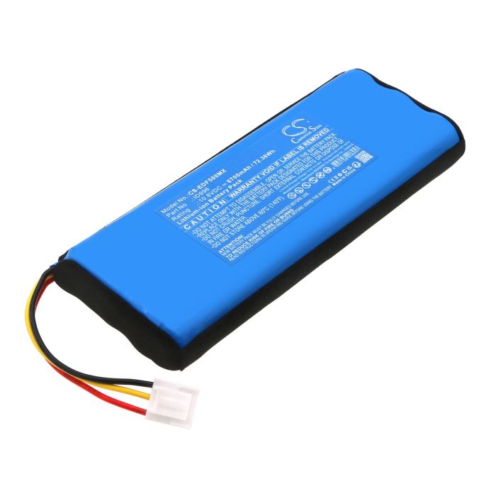 EDAN lääketieteellisen laitteen X12 / F15 yhteensopiva akku 6700mAh