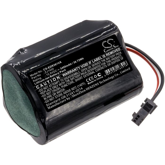 Ecovacs pölynimurin tai robotti-imurin D36A / D36B yhteensopiva akku 3400mAh