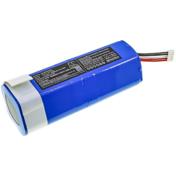 Ecovacs pölynimurin tai robotti-imurin DBX11-11 / DBX11-11/21 yhteensopiva akku 6400mAh