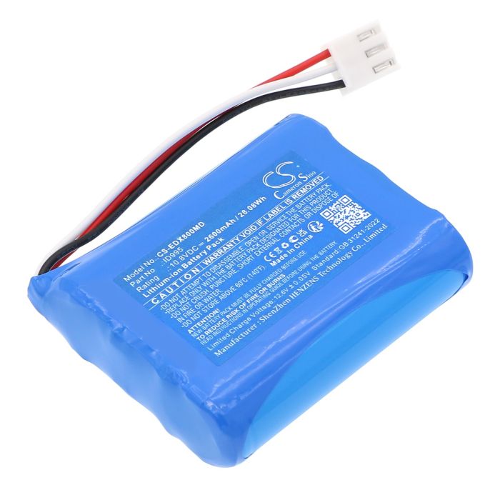 EDAN lääketieteellisen laitteen EPM5 / EPM7 yhteensopiva akku 2600mAh