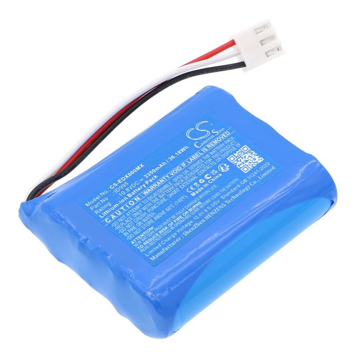 EDAN lääketieteellisen laitteen EPM5 / EPM7 yhteensopiva akku 3350mAh
