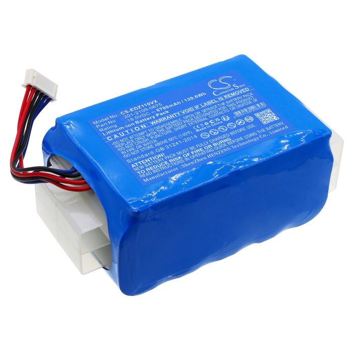 Ecovacs pölynimurin tai robotti-imurin AZ1 / Airbot Z1 yhteensopiva akku 6700mAh