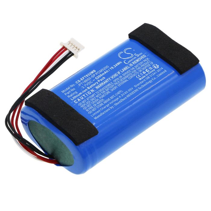 Eufy itkuhälyttimen Spaceview Pro baby cam yhteensopiva akku 5200mAh