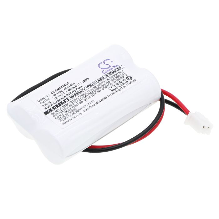LumaPro hätävalaistus 6CGL5 yhteensopiva akku 800mAh