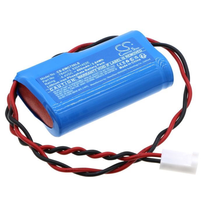 DUAL-LITE hätävalaistus EVCUGW / EVCUGWDI yhteensopiva akku 600mAh