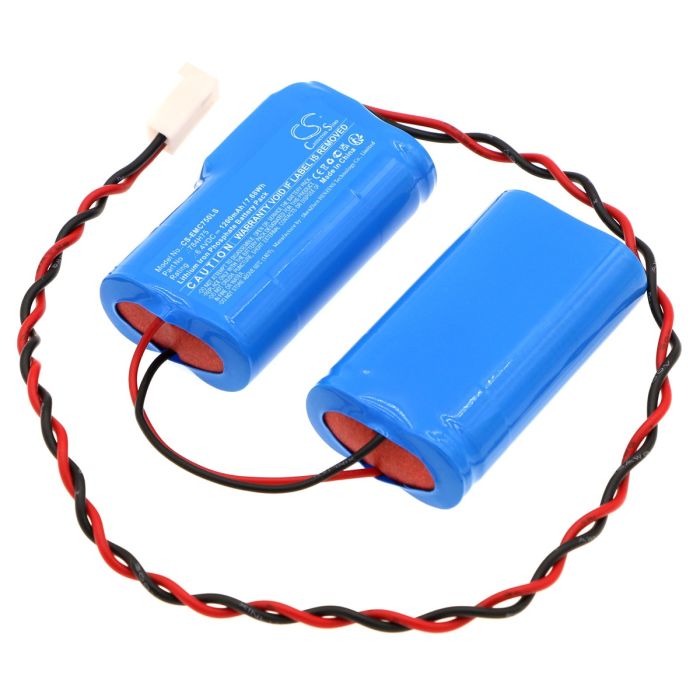 DUAL-LITE hätävalaistus EVCUGWD4 / EVCURWD4 yhteensopiva akku 1200mAh