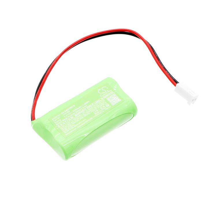 DUAL-LITE hätävalaistus EV2D / EV2DI yhteensopiva akku 2000mAh