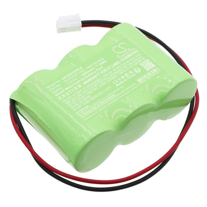 ELRO hätävalaistus NV52 yhteensopiva akku 2000mAh