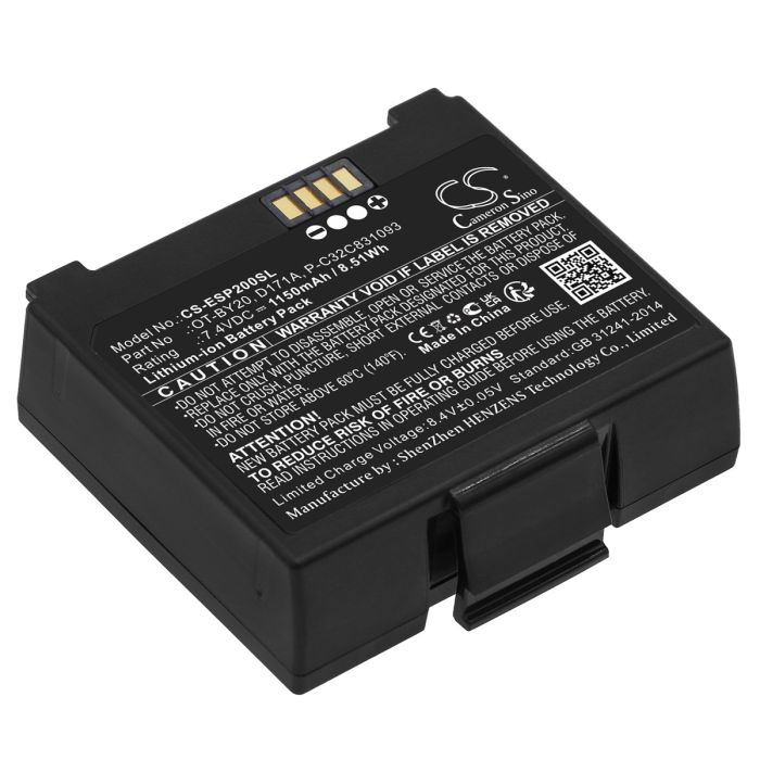 Epson tulostimen TMP20 / Mobilink TM-P20II yhteensopiva akku 1150mAh
