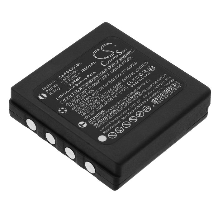 HBC laitteen kaukosäädin Orbit TC240 yhteensopiva akku 1800mAh