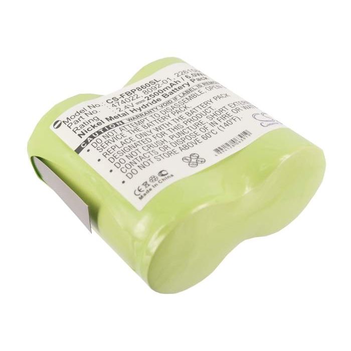 Fluke 8010, 8010A, 8010M akku 2500mAh