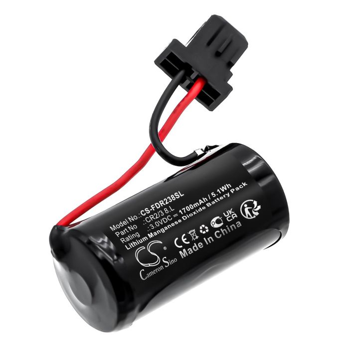 Fuji CR2, 3 8.L yhteensopiva akku 1700mAh