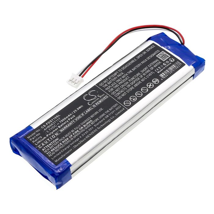 Fluke tutkimuslaitteen DS701 Diagnostic Videoscope / DS703 Diagnostic Videoscope yhteensopiva akku 7000mAh