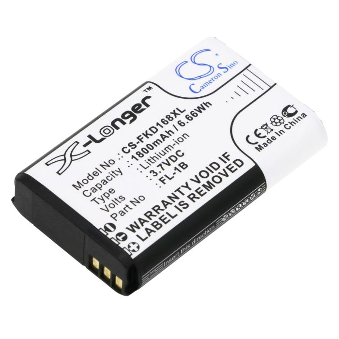 Fukuda tutkimuslaitteen EK-168G / EK-268G yhteensopiva akku 1800mAh