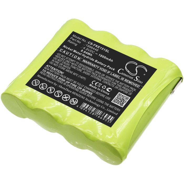 Fluke tutkimuslaitteen E1515W yhteensopiva akku 1800mAh