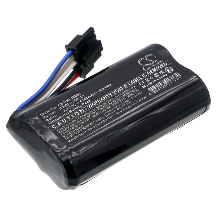 Fluke tutkimuslaitteen LIQ-100 / LIQ-100-IE yhteensopiva akku 5200mAh