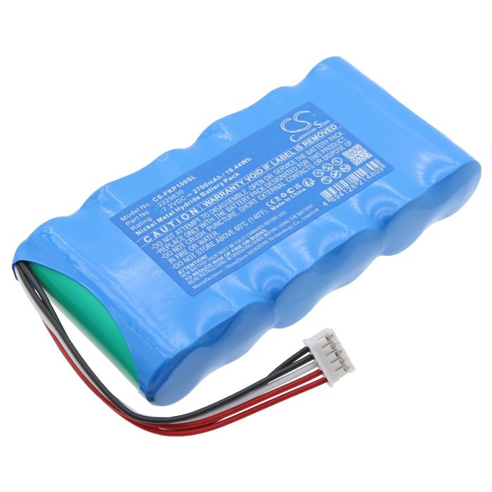Fluke tutkimuslaitteen SigmaPace 1000 yhteensopiva akku 2700mAh