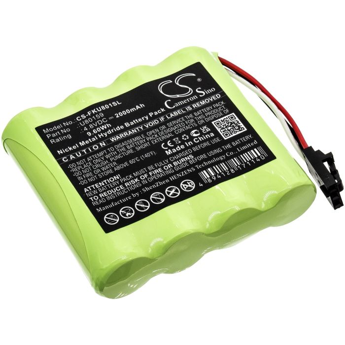 Fluke tutkimuslaitteen 2411129 yhteensopiva akku 2000mAh