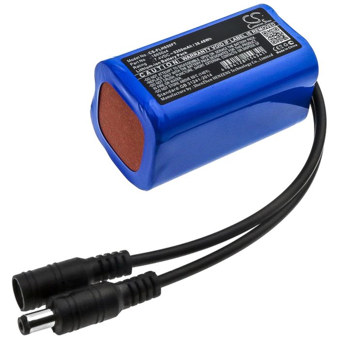 18650 taskulampun yhteensopiva akku 5200mAh