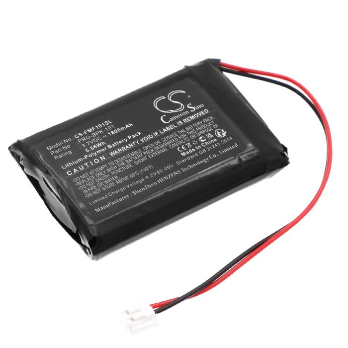 Fishman virittimen fender Acoustasonic / Fluence yhteensopiva akku 1800mAh