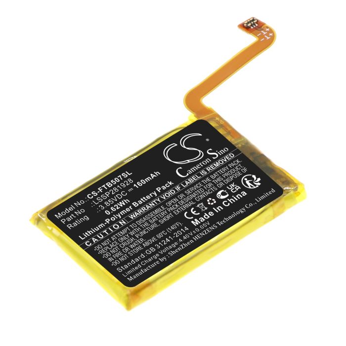 Fitbit älykellon Versa 2 / FB507 yhteensopiva akku 160mAh